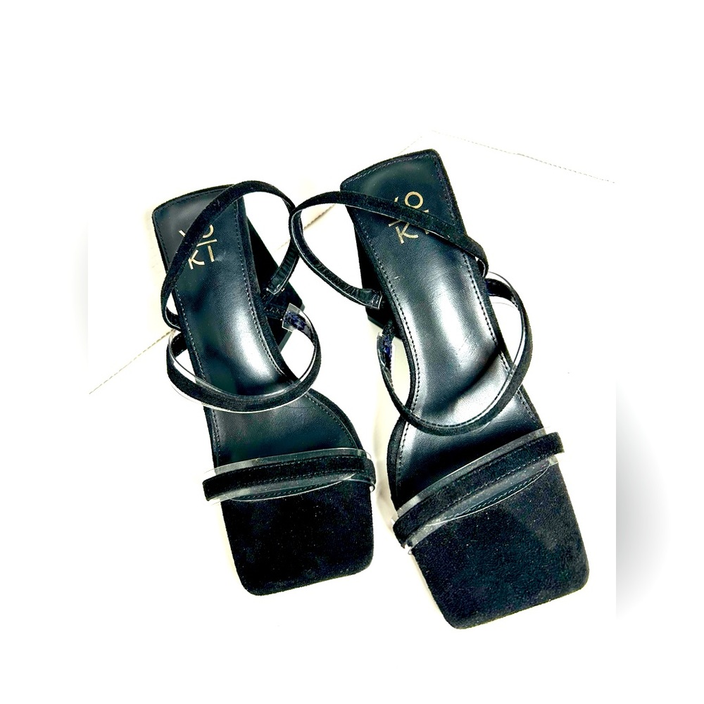 YOKI Slingback Block Heel Sandal - Sz 8